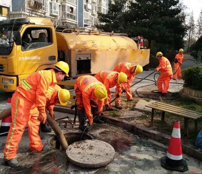 浦口市政管道清淤