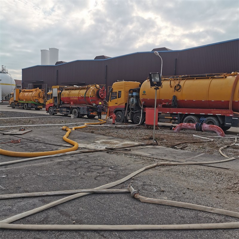 浦口污水池清理