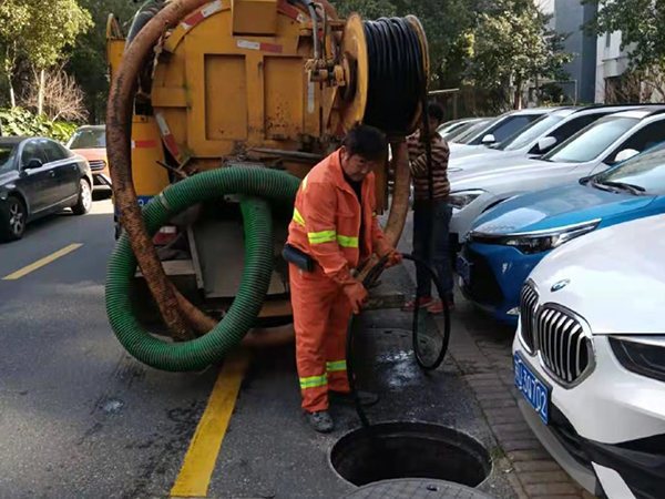 浦口排污管道清淤