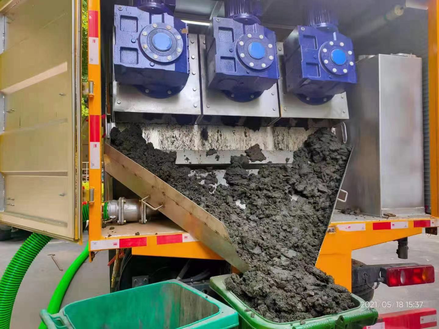 浦口化粪池清掏城市维护站-泥浆净化干湿分离处理